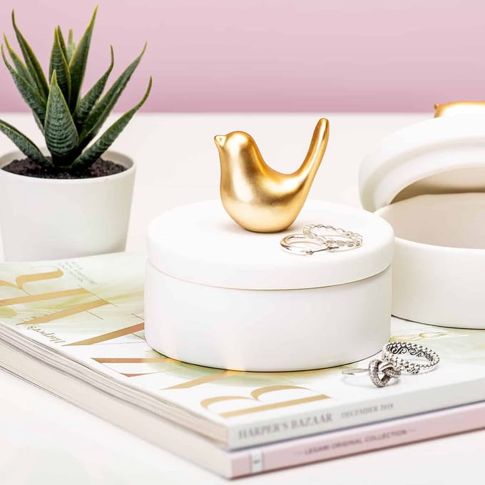 Balvi Birdie Sieradendoos – Goud
