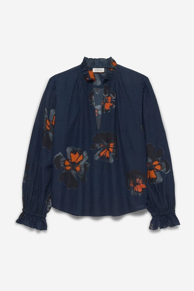 Alchemist Ella Top Navy Taglia: 36 | Maglie a manica lunga Outlet | Donna | Blu