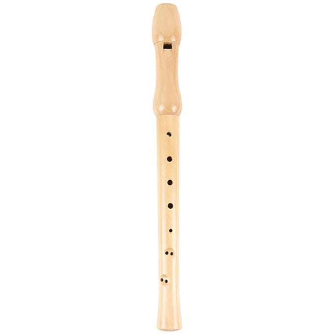 Flûte à bec soprano à 8 trous Flûte à bec soprano à tonalité C aiguë Clarinette avec beige