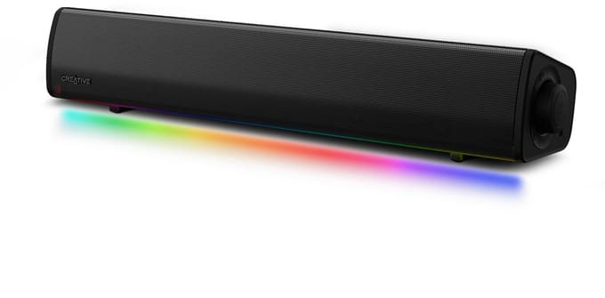 Creative Sound Blaster GS3 2.0 PC-luidsprekers Bluetooth, Kabelgebonden, Digitaal 24 W Zwart