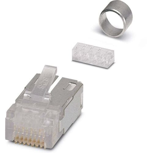 Phoenix Contact 1688573 Sensor/actuator dataconnector Aantal polen (sensoren): 8 Stekker, recht 5 stuk(s) Package
