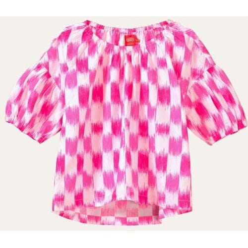 Oilily Blinky Blouse- maat98/3T Fuchsia Rood