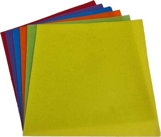 Het Nieuwe Licht® - Versierwas - wasfolie - LENTE - 10x10cm