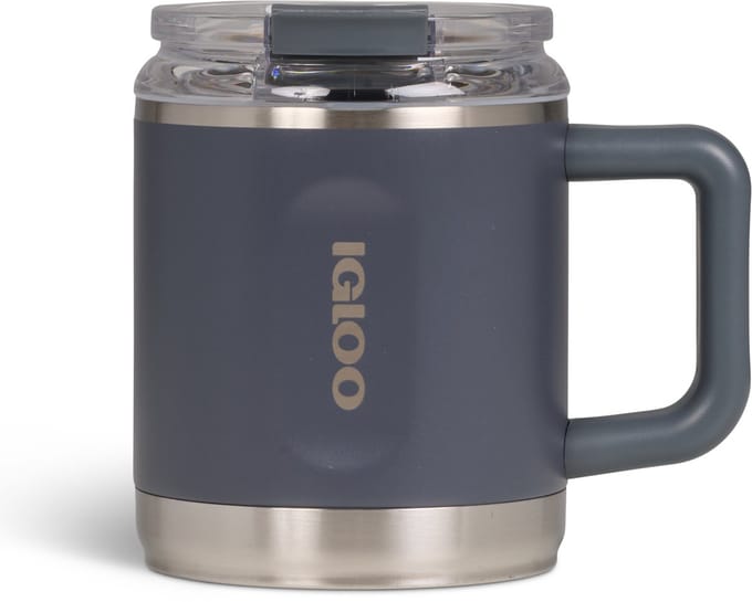 IGLOO- Flip ‘n’ Sip Mug- Koffie beker - zwart - 425ml