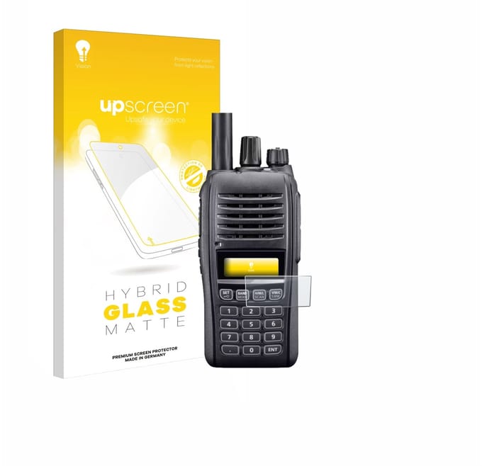 upscreen - Screenprotector voor Icom IC-T10 - Folie Beschermfolie Beschermglas matte