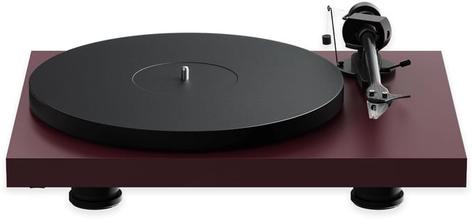 Pro-Ject: Debut EVO 2 platenspeler - Satijn rood