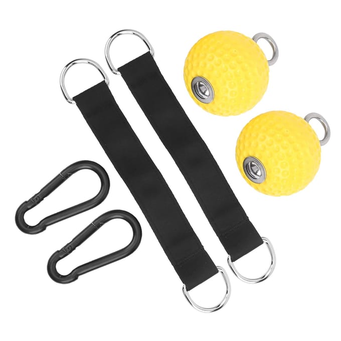 Pull Up Grips Bal Huishoudelijk Fitnessapparaat Armkrachttraining Oefenbal yellow