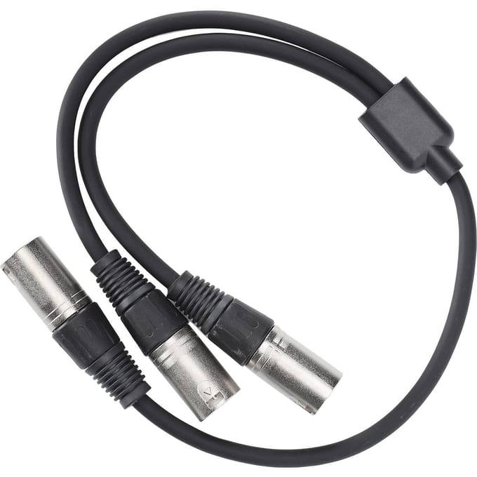 JORINDO JD60711 XLR Mannelijk naar Dubbel XLR Mannelijk Kabel Y-Type Splitter Microfoonkabel