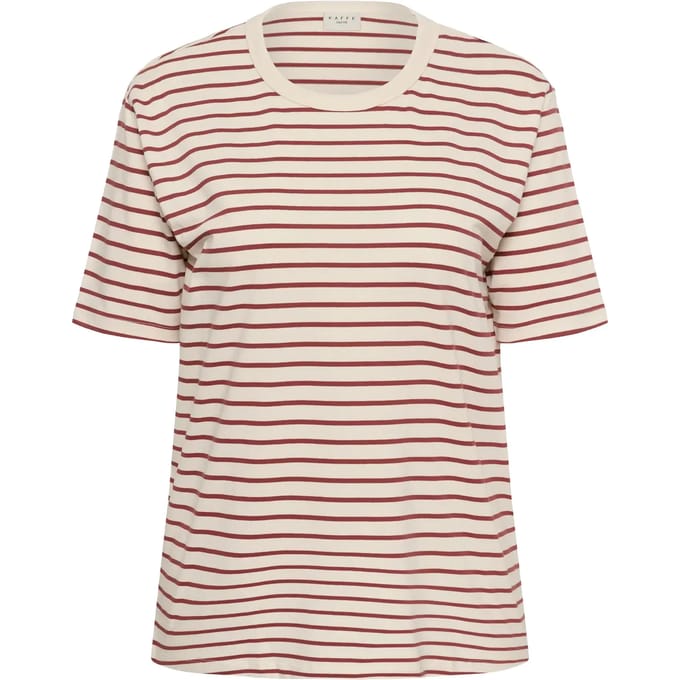 Dames-T-shirt KAFFE Curve Winni
