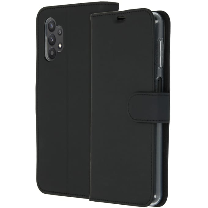 Accezz Hoesje - Geschikt voor Samsung Galaxy A32 (5G) - Wallet Softcase Bookcase - Zwart