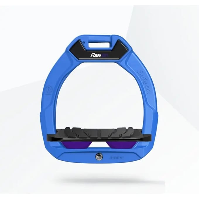 Veiligheidspringer voor kinderen Schuin Grip Blauw/Zwart/Paarse Flex-On Safe-On