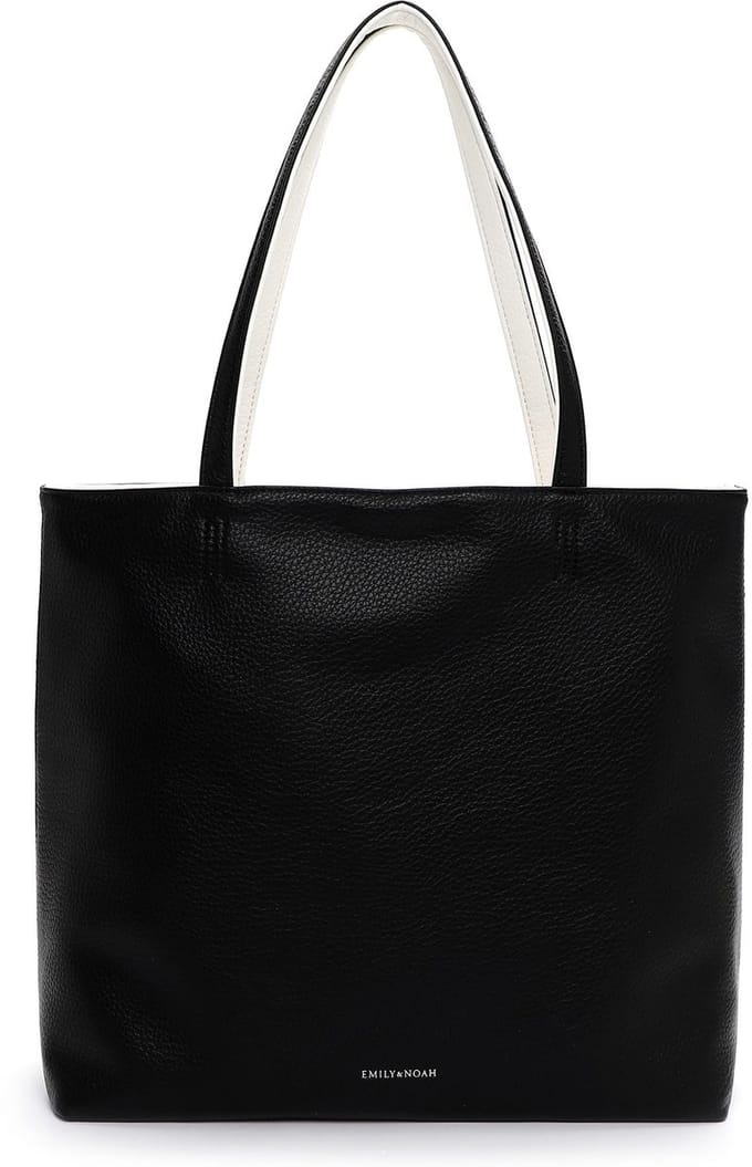 EMILY & NOAH Shopper E&N Eva ( 65170 ) - Dames handtassen - black/white 103