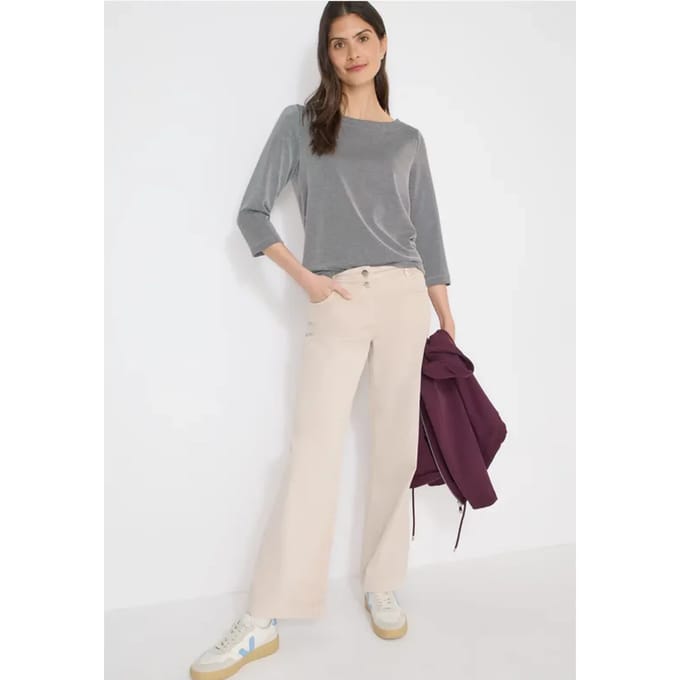 Dames-T-shirt met lange mouwen Cecil