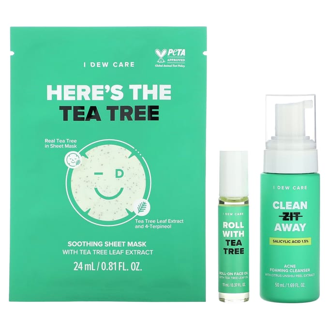 I Dew Care, Kit de démarrage Tea Tree-O, 1 pièce blue