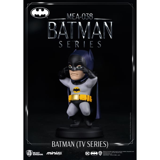 Beast Kingdom Toys DC Comics Mini Egg Attack Figure Batman (1966 TV Series) 8 cm Mini-Figuur