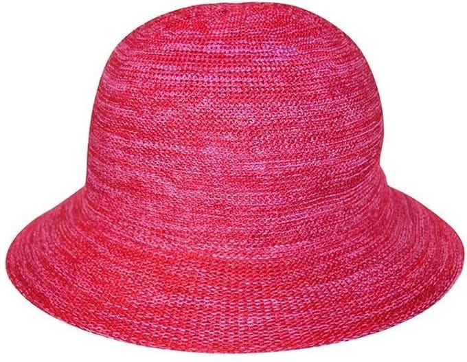 Lizzie Bucket Hat – Zonnehoed Dames UV Werend - Maat: M-L: 58 cm - Raspberry