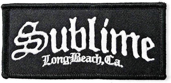 Sublime - C.A. Logo Patch - Zwart