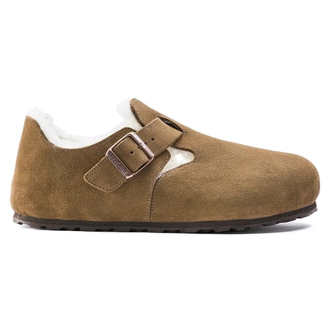 Suède klompen Birkenstock London