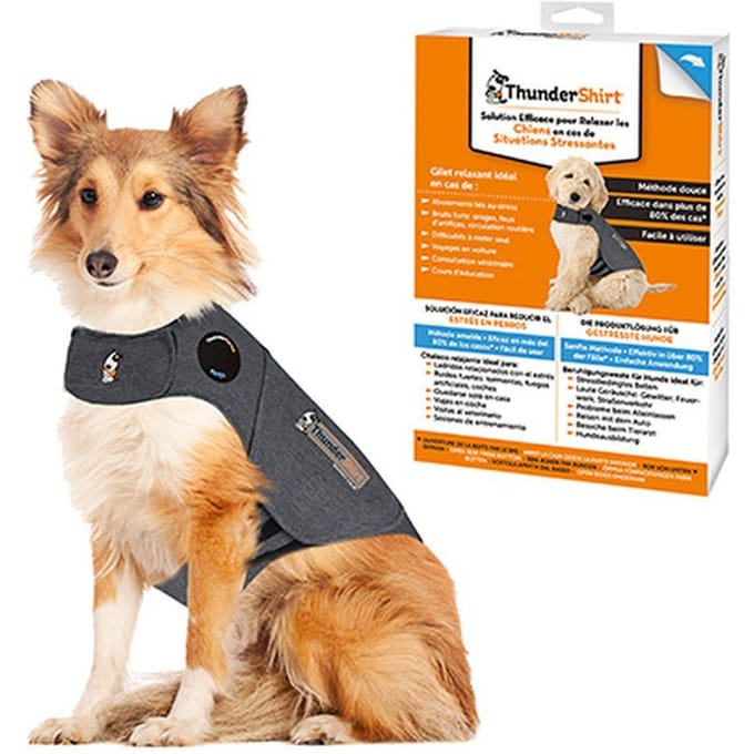 Thundershirt L - Nº1 Ontspannend vest voor gestreste honden - Direct rustgevend - Eenvoudig in gebruik - Zachte methode