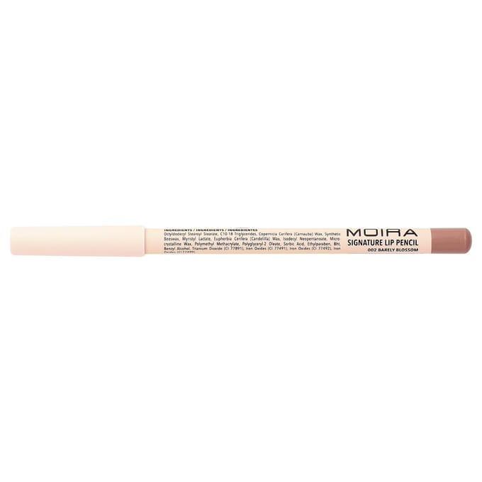 Moira Beauty, Crayon à Lèvres Signature, 002 Barely Blossom, 1,1g (0,04 oz) white