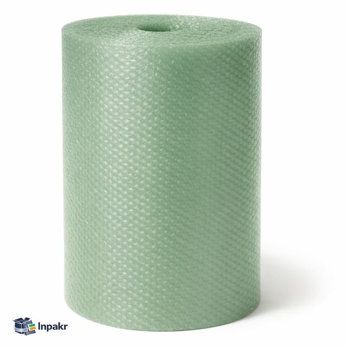 Inpakr BIO Noppenfolie - 1 stuks - Groen - LDPE