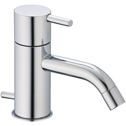 Vola cold water washbasin pedestal valve with eccentric drain set
