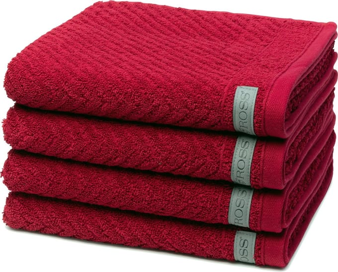 Ross Dames en Heren 4 X handdoek - in set Smart