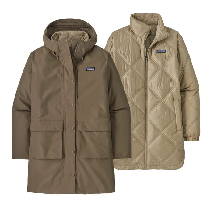 3-in-1 parka voor dames Patagonia Pine Bank