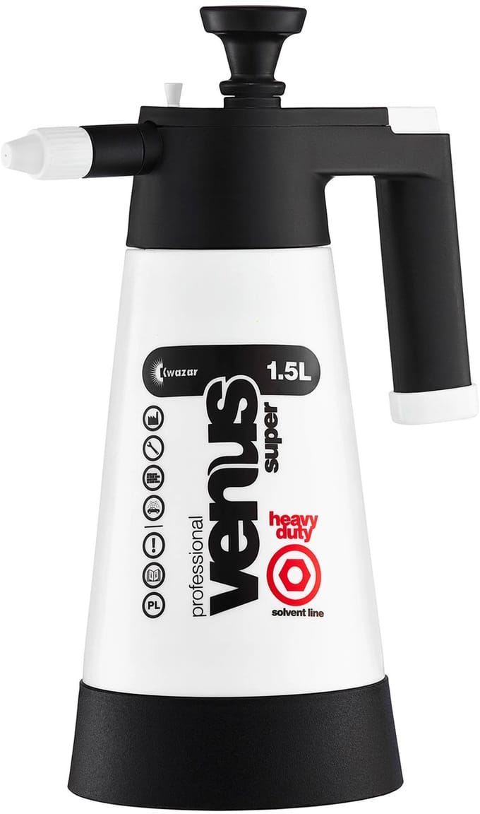 Kwazar Venus Super HD Oplosmiddelbestendige Drukspuit - 1,5 liter