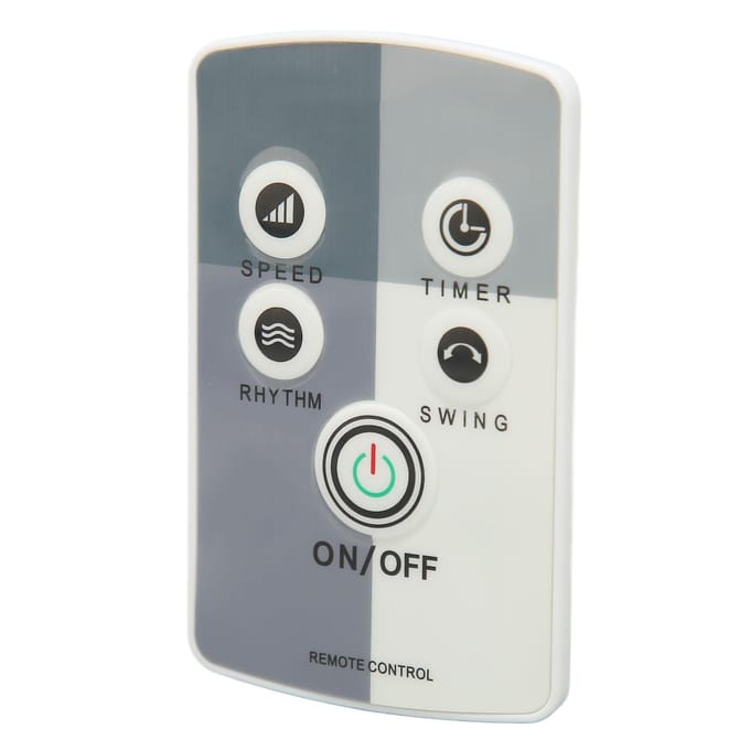 Télécommande de ventilateur Accès facile Télécommande universelle de remplacement pour ventilateurs Mitsubishi gray