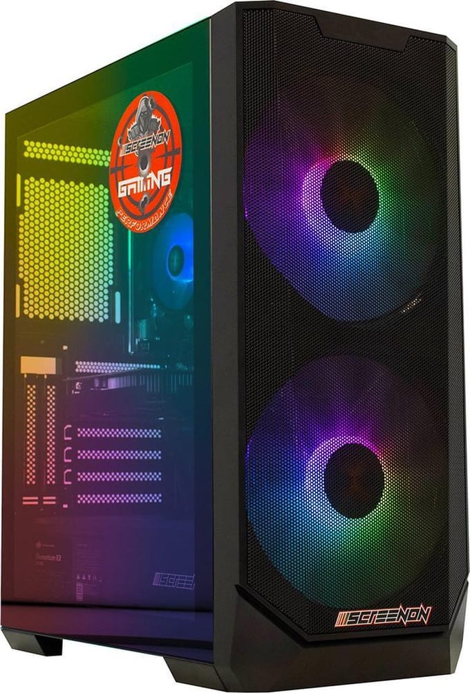 ScreenON - Intel Core i3 - 512GB SSD + 2TB HDD - RTX 3050 - GamePC.X25581