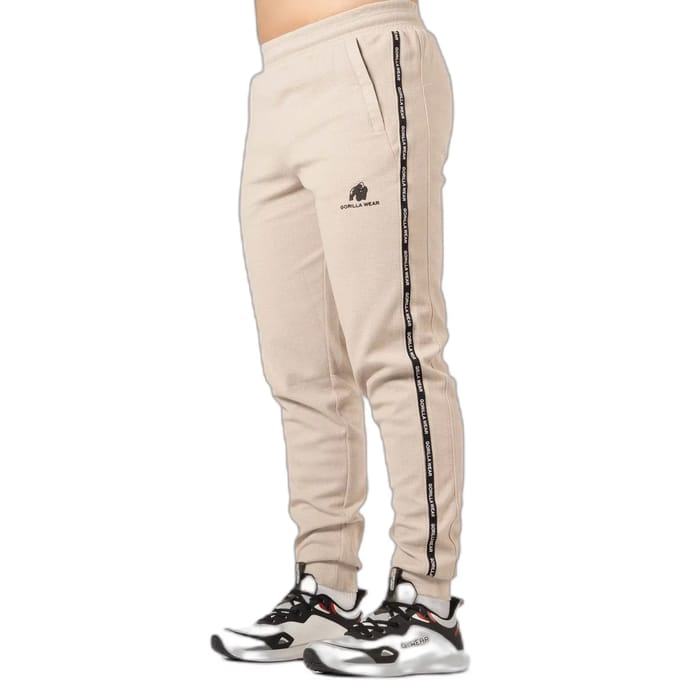 Gorilla Wear Harvey Trainingsbroek - Beige - S