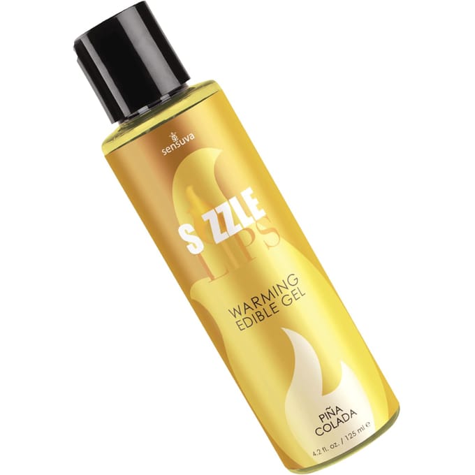 'Sizzle Lips - Warming Edible Gel Pina Colada', 125 ml