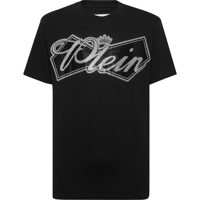 Round Neck T-Shirt Plein Crown Stones