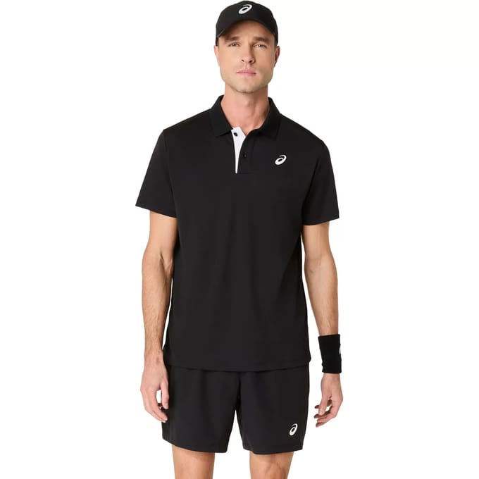 Asics Court Polo Performance Black, M
