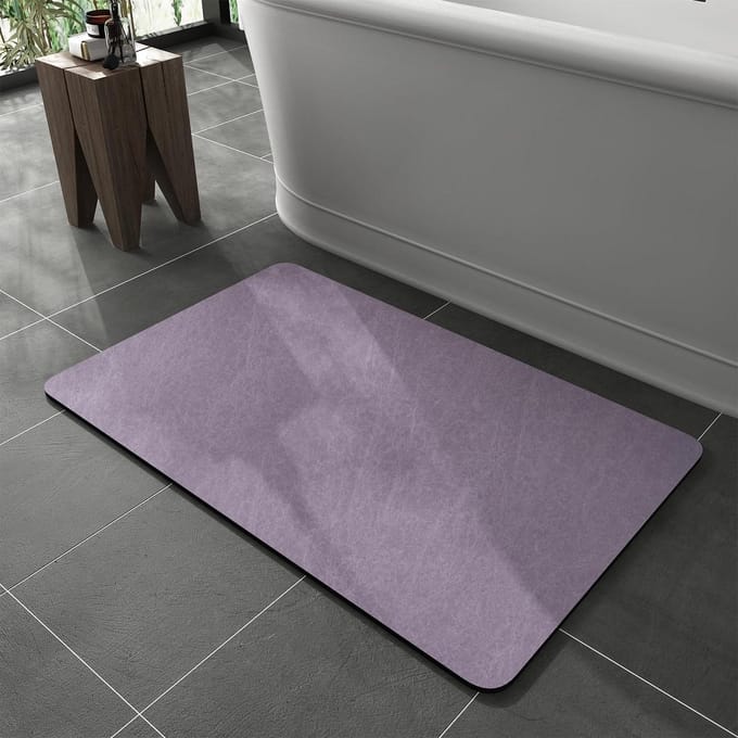 Badmat Set - Antislip Matten - Snel Drogen - Super Absorberend - 16x24 Inch - Lavendel