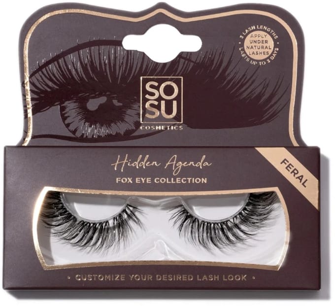 Sosu | Fox Eyelash Feral - Cluster lashes - 1 paar
