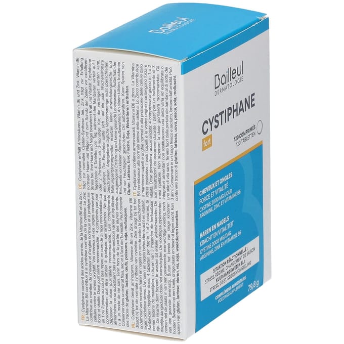 Bailleul Cystiphane Forte Haren En Nagels 120 Tabletten