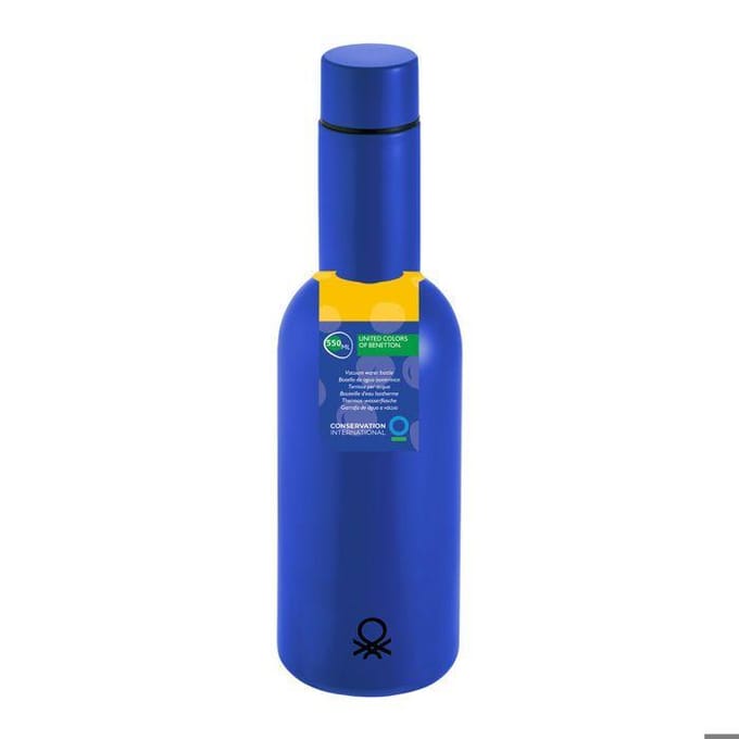 Thermos Benetton RAINBOW BE Bleu Métal Acier inoxydable 550 ml bleu