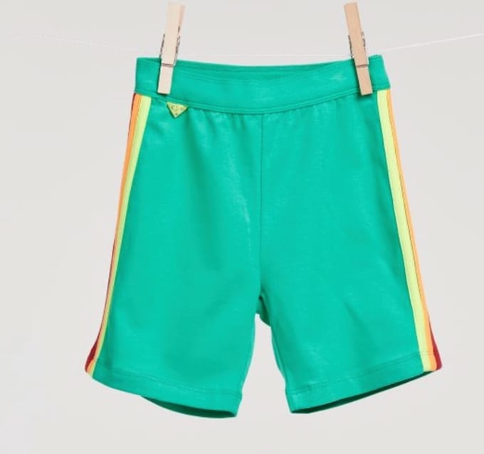Billie-Ray x Woody - Unisex Short - Groen - 3 maand