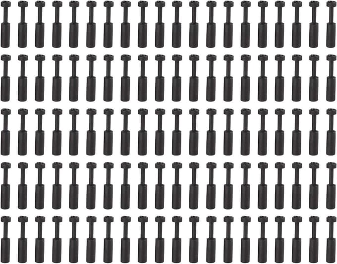 Pijpplug - Luchtconnector - Luchtleiding Afsluiten - Snelle Aansluiting - 1/4 Inch - Zwart