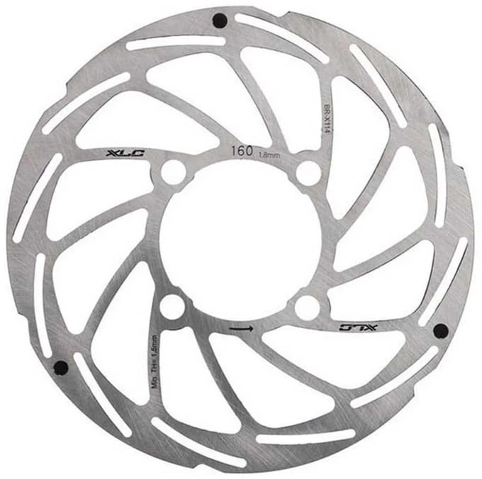 Xlc Br-x114 2 Mm Remschijf Zilver 180 mm
