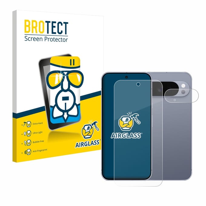Screenprotector voor Google Pixel 10 Pro XL (Voor+Camera) Beschermglas transparant