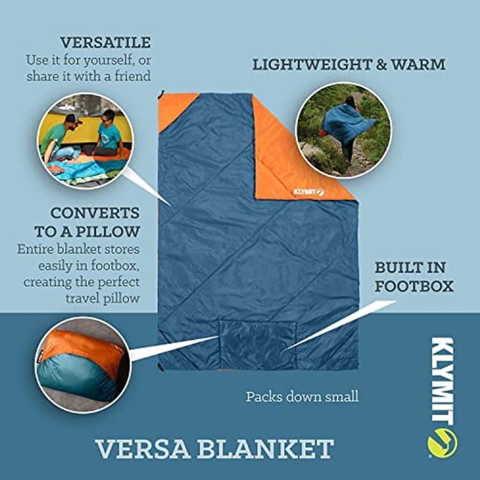 Packable Campingdeken en Dekbed voor Camping en Buitenactiviteiten