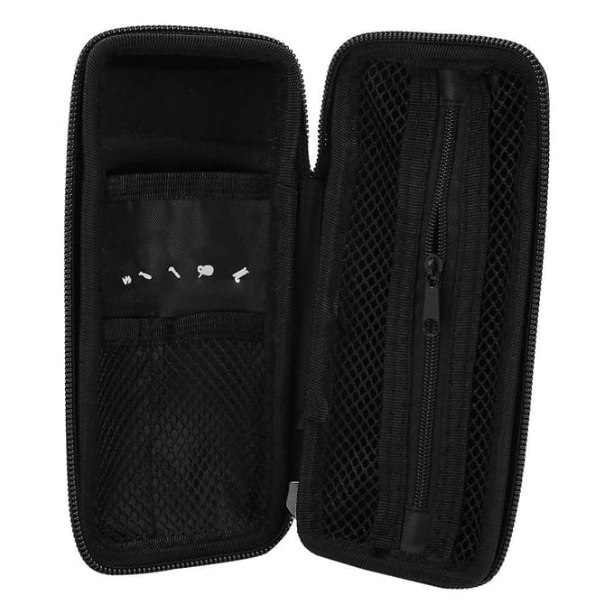 Sac de vélo portable Gourde Coque rigide VTT Entretien Kit d'outils de cyclisme Noir black