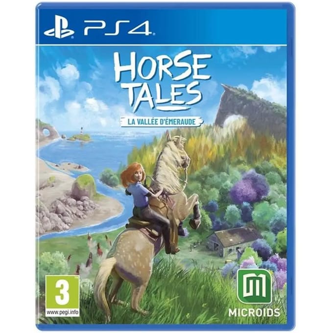 Videogames Microids Horse Tales - La Vallee D'Emeraude Limited - PS4