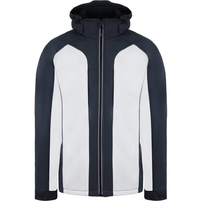 Dickies FLEX heren Softshell jas wit/grijs