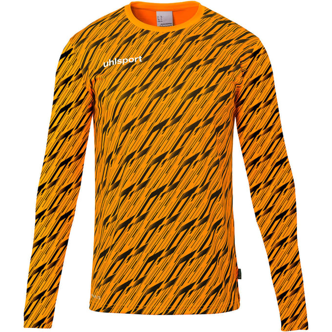 Keepersshirt - Uhlsport Progressive Goalkeeper Shirt Fluo Orange Black