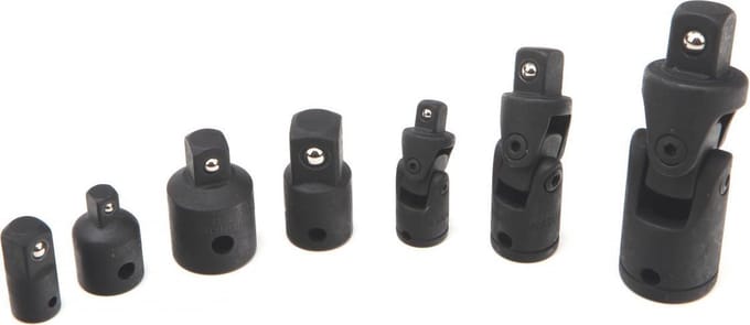 HBM 7 Delige Kracht Adapter en Kniestukkenset