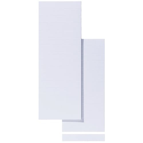 Ruiterstrook voor Djois Alzicht hangmappen 100mm wit 25 stuks
